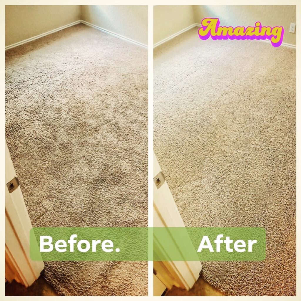 Before And After Carpet Cleaning San Antonio