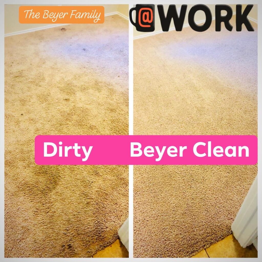 Before And After Carpet Cleaning San Antonio