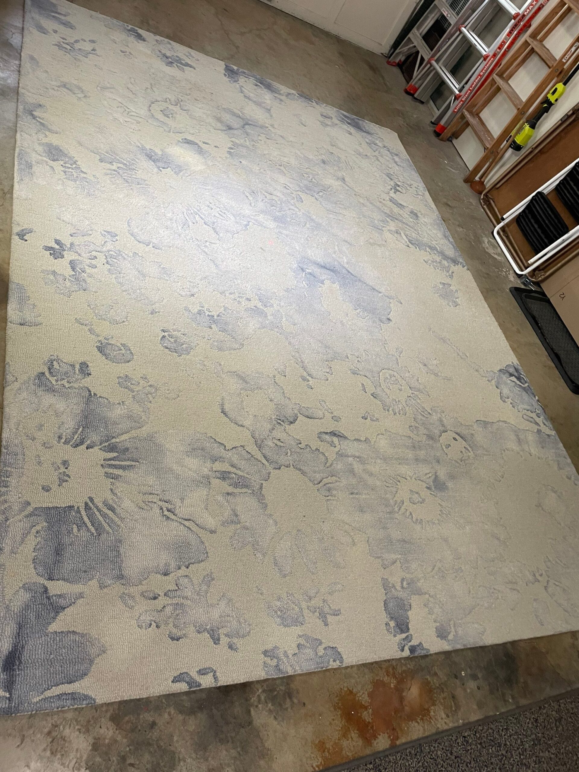 Area Rug Carpet Cleaning Project in San Antonio  TX 78209