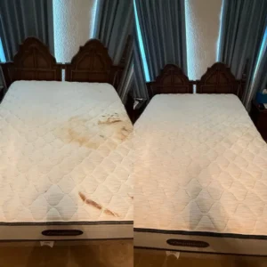 Mattress Deep Clean And Sanitation Carpet Cleaning After Biohazard Work Extreme Sanitation For Mattress Stains Project in San Antonio TX 78238