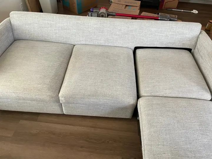 Upholstery Deep Clean With Steam  
Fine Fabric Steam Cleaning In Helotes  
Sectional Sofa Stain Removal Service Project in Helotes TX 78023
