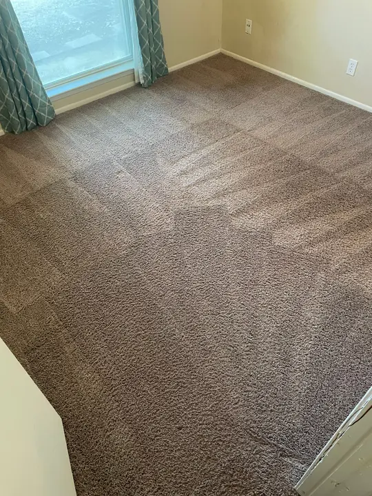 The Service Being Done Is Carpet Cleaning For A Fresh And Clean Appearance Of The Flooring In The Room